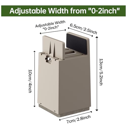 Elevadores de mesa ajustables con abrazadera de tornillo para evitar balanceos en patas de 0-2 3
