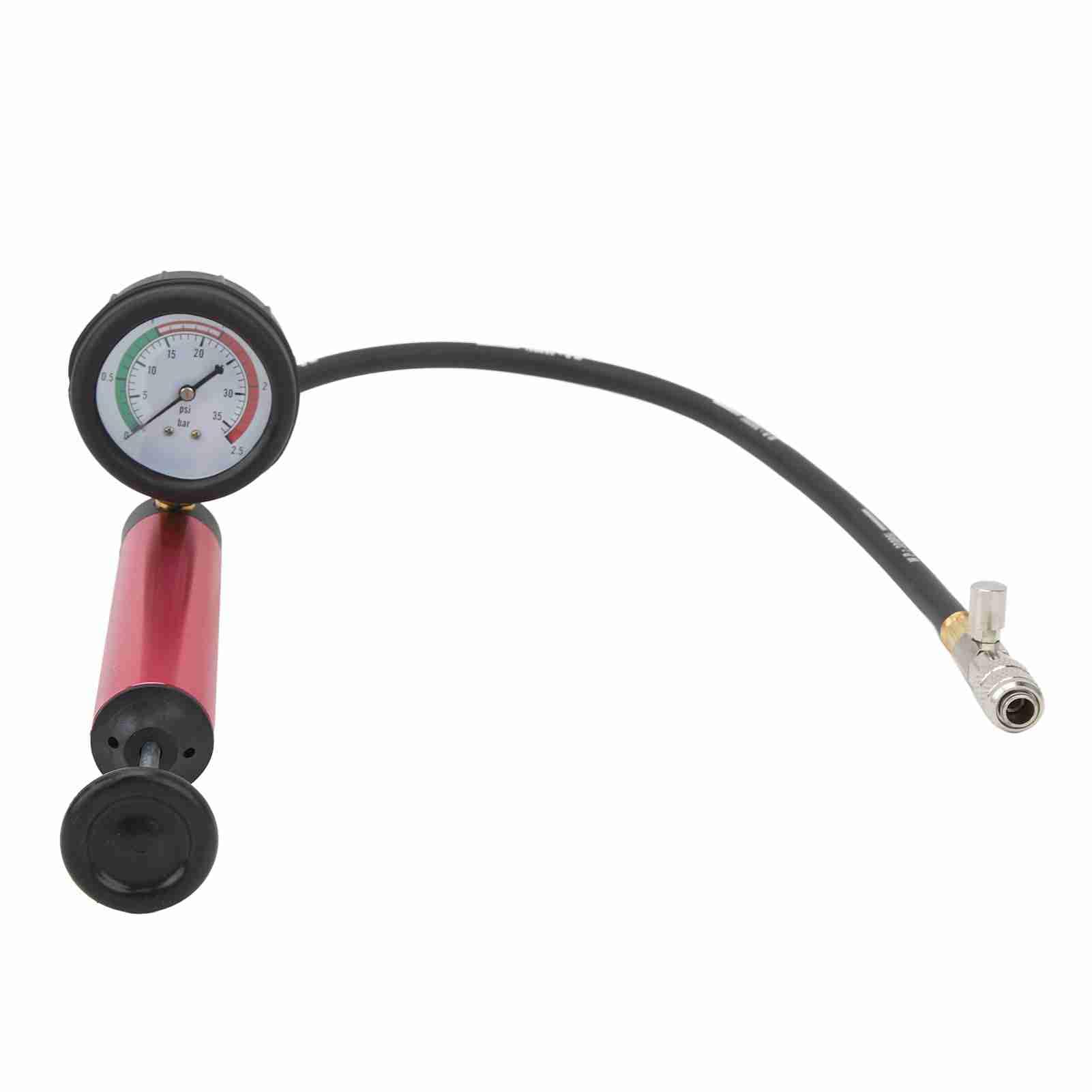 Kit de probador de presión de radiador de 0 a 35 Psi, repuesto de Detector de de refrigeración automotriz de alta precisión para
