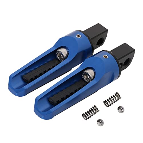 Repose Pédales Moto Antidérapant Bleu pour Passager Suzuki SV650 GSXR