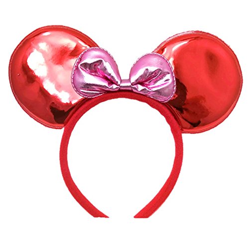 Mice Mouse Ears Headband: M5 (GT-Red)