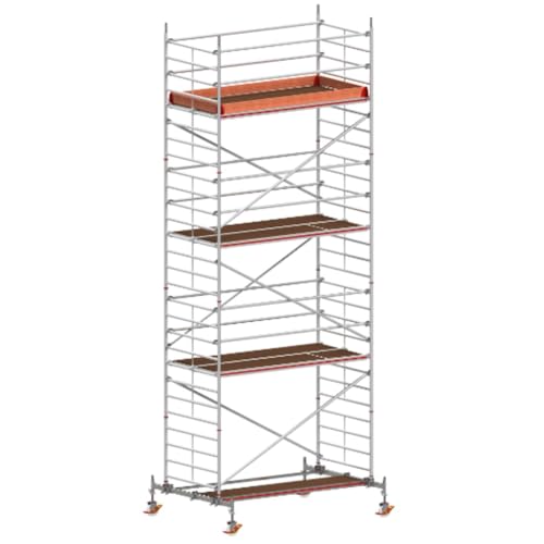 Hymer Fahrgerüst mit Fahrtraverse - Bühnenlänge 2,95 m, Rahmenteilbreite 1,50 m, Reichhöhe 4,60 m