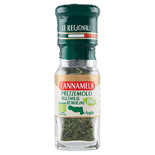 Cannamela - Le Regionali BIO, Prezzemolo Emilia Romagna, Confezione da 5g. Ideale per salse, antipasti, primi piatti, carni e piatti a base di pesce