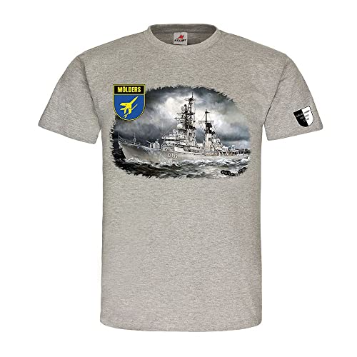 Mölders D 186 Marine Navire textile gris à porter lors de vos sorties décontractées en taille S