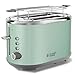 Russell Hobbs Tostadora Bubble - 2 Ranuras Anchas, para 2 Rebanadas, Acero Inoxidable, Verde Pastel - 25080-56
