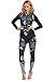 Produktbild Akaeys Damen Ganzkörper Badeanzug Rash Guard One Piece Langarm Lange Bein Bademode mit UV Sonnenschutz - Schwarz - Medium