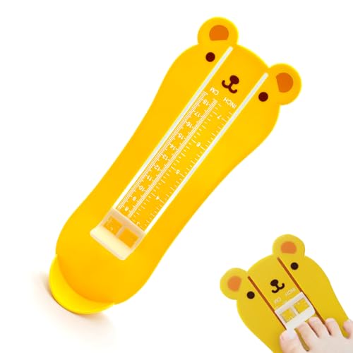 Qgond Kid Foot Measurement Device Shoe Size Gauge Foot Measuring Ruler Tools for Household Baby Measurer