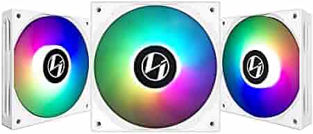 Lian Li ST120-3W White 3 Pack, ARGB 120mm LED PWM, with Fan