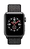Apple Watch Series 3(GPS + Cellularモデル)- 38mmスペースグレイアルミニウムケースとブラックスポーツループ #1