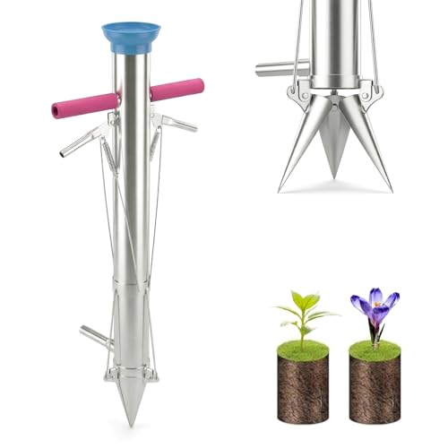 Bulb Planter manual para plantar bulbos y semillas miniatura 1