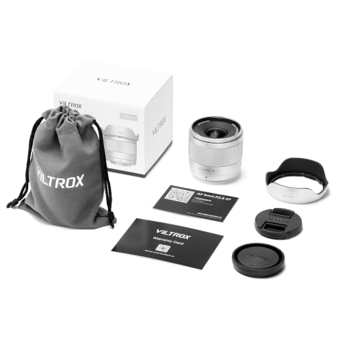 Image of VILTROX 9mm F2.8 Fuji Wide Angle Prime Lens for Fuji X, Silver | AF 9mm f /2.8 Air XF, APS-C Auto Focus Lens for Fuji X Mount X-T5 X-S20 X-E5 X-T30 II X-T4 X-H2S X-S10 X-E4 X-T3 X-T50 X-M5