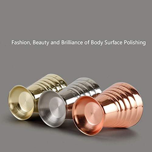 VONKY Tiro medição Cup onça Jigger Bar Bebida Cocktail Mixer Liquor medição Caneca Cup Medidor de le