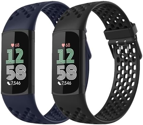 FitbitCharge5交換用スポーツベルトブラックLサイズFB181SBBK Amazon.co.jp: Fitbit Charge5 バンド シリコン製 ソフトバンドCharge5