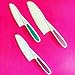 Tovla Jr. Kid Safe Knife Set for Real Cooking | 3-Piece Toddler Kitchen Knives | Montessori & STEM Cooking Tools Ages 4–12 | BPA-Free, Dishwasher-Safe | Christmas, Birthday & Stocking Stuffer Gift