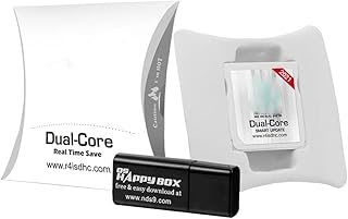 for R4 SDHC Adapter Secure Digital Memory Card Burning Card Game Card Flashcard,USB Adapter KIT for 3DS NDSI XL/LL NDSI NDSL NDS,Real Time Save (White)