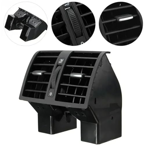 Rejilla de ventilación trasera para VW 2004-2015, marco de aire acondicionado superior 4