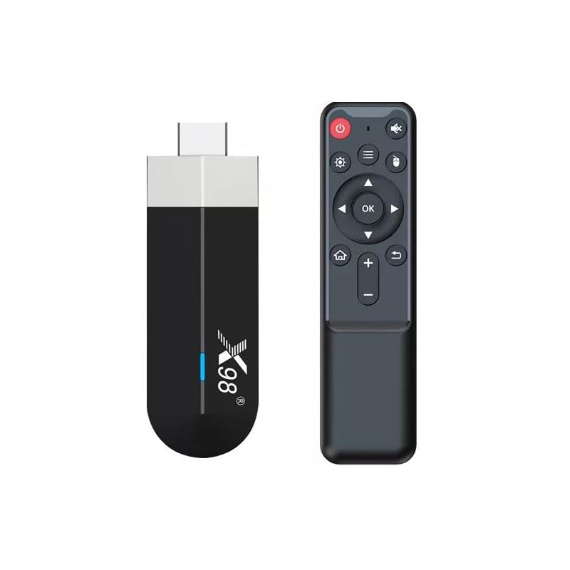 Mini Tv Stick X98 S500 Android 11 Amlogic CPU 4 Core 64bit 2GB RAM 16GB ROM 4K BT 4.0 Wi-Fi 2.4G 5.8G 3D HDR HLG