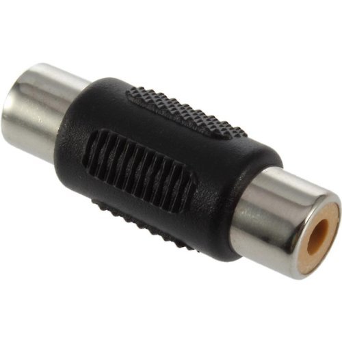 Female to Female RCA Coupler Adapter Connector (Pack of 10)