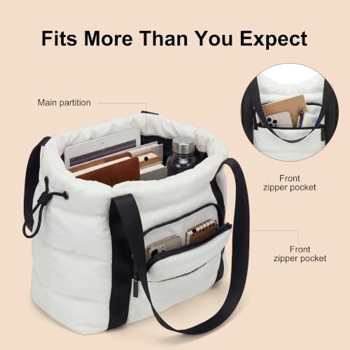 Bolso Tote Acolchado Ligero para Mujer miniatura 6