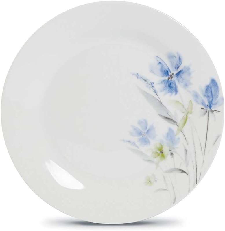 Tabletops Gallery Wildflower - 16 Piece Round Rim Dinnerware Set, Service of 4