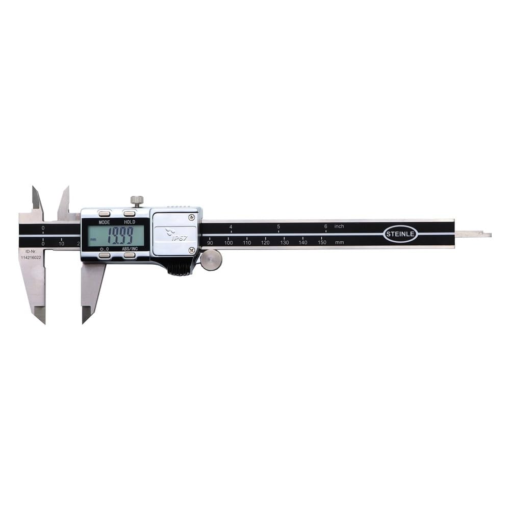 STEINLE 1424 Meßschieber Messschieber digital Schieblehre 150mm IP67