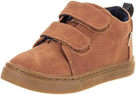 TOMS Kids Baby Boy's Lenny Mid (Infant/Toddler/Little Kid) Light Twig Synthetic Suede 4 Toddler M