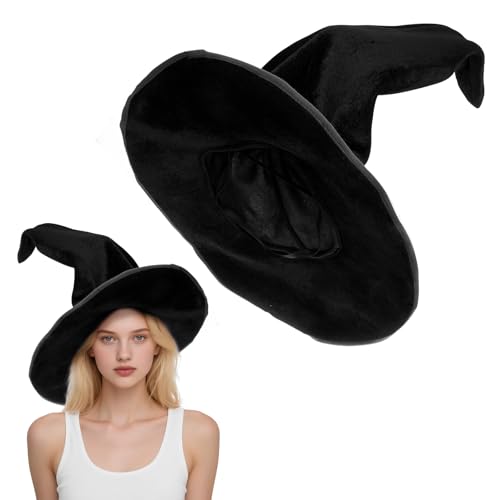 Ishua Wizard Hat Halloween - Keep Stand Witch Hat, Women's