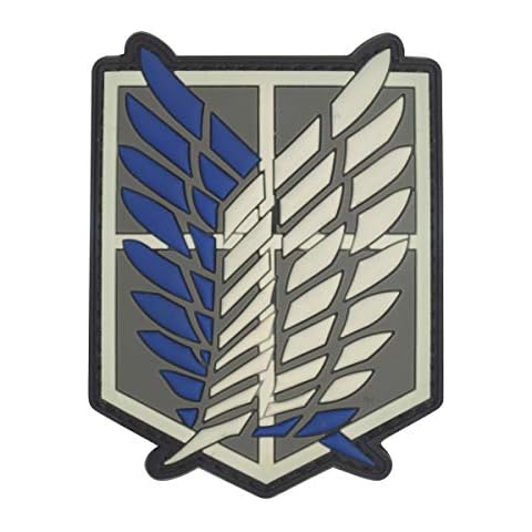 Parche PVC Táctico Shingeki no Kyojin Attack Titan Recon Corps de Cobra Tactical Solutions Cover