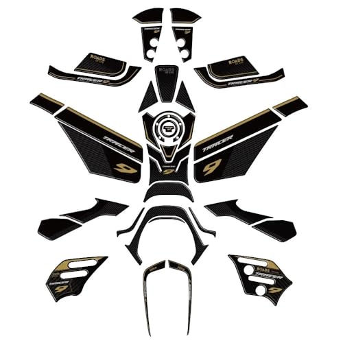 Autocollant protection réservoir Tracer 9 GT fini les micro-rayures