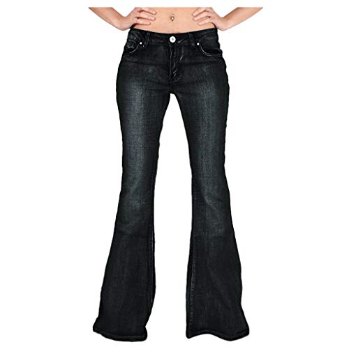 Jean plat distorsion extensible et sculptant pour femme noir