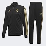 trainingsanzug adidas schwarz gold Trainingsanzug schwarz/orphos (DX7867)