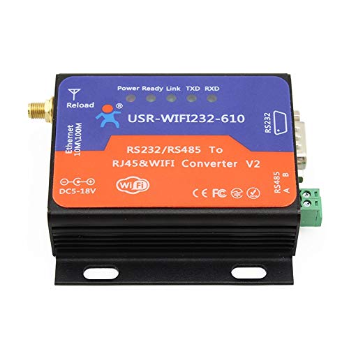 Serial Rs232 Rs485 To Wifi 802.11 B/G/N And Ethernet Converter(Upgrading Version Of Usr-Wifi232-610) #TOP1