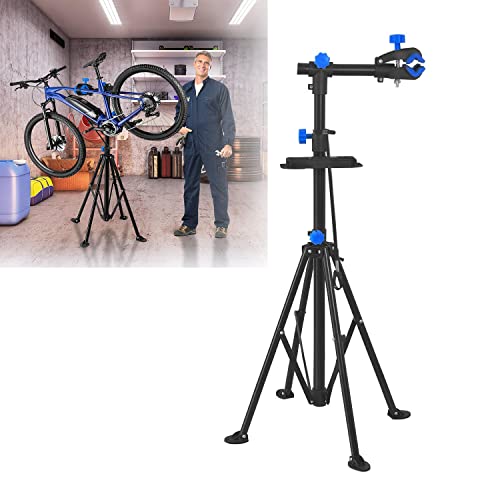 Support De Montage Vélo D'atelier – Pivotant 360°, Hauteur Réglable, Charge Max 50 Kg