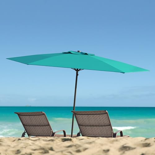 CorLiving PPU-660-U Patio Umbrella, 7.5', Blue