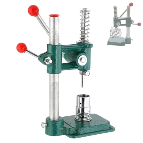 CAFIEDR Máquina para Hacer Botones de Tela Hecha a Mano, Incluye 3 moldes