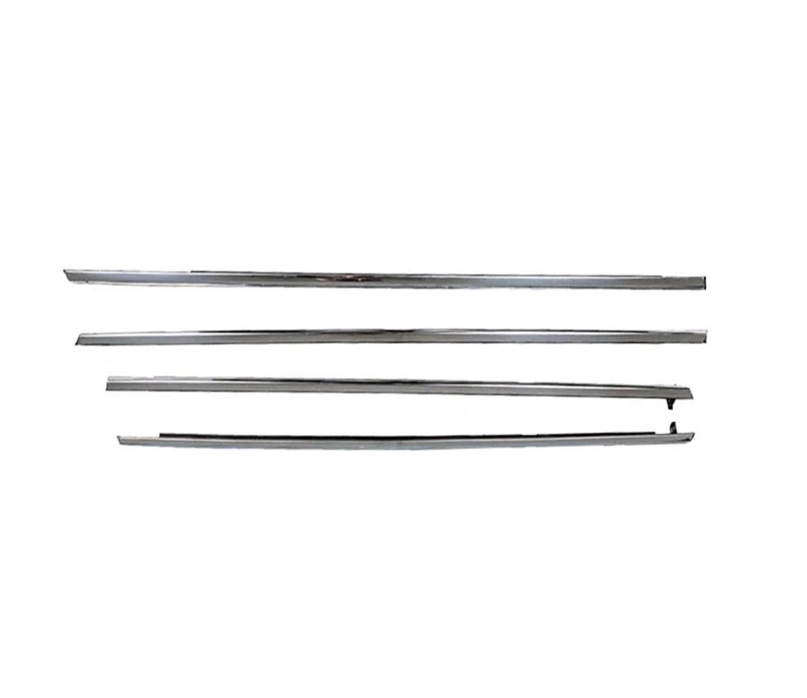 Uussup Chrome 91-95 Rubber Seal Weather Stripping For Civic Eg Eh9 Eg9 1991~1995 Door Weatherstrip Rainproof Weather Glass Sealed Strip Auto Accessories Car Window Molding