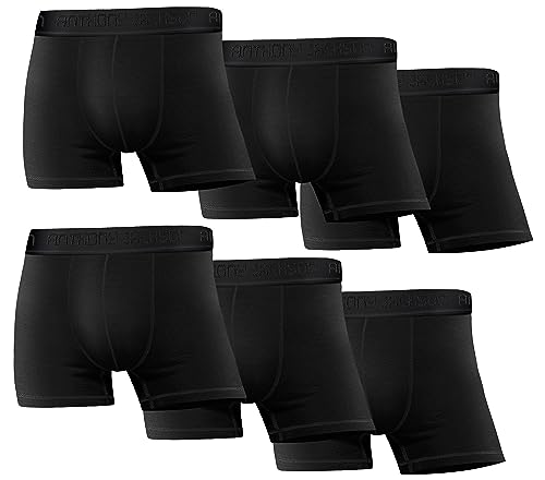 ANTHONY JACKSON 6'lı Kutu Premium Likralı Erkek Boxer (EDDY, XL)