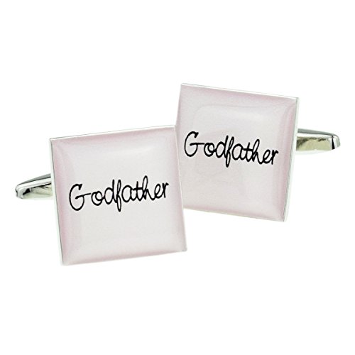 Mancuernas para hombre RGT Godfather cuadradas rosas miniatura 1