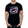 Magmatic - Sports Car T-Shirt for Men Unisex Child, Cyber-Car Collection Black Premium 100% Cotton T-Shirt, Sports Car Gift, Car Enthusiast, Car Fan #1