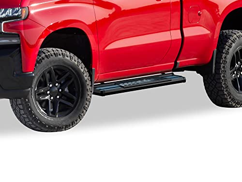 APS Black OE Style Nerf Bars Running Boards para Chevy Silverado miniatura 4