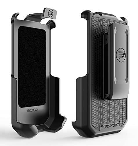 Wireless Protech Case Compatible With Cat S22 Flip Phone. Secure Fit, Lightweight Holster With Quick Release Latch And Swivel Belt Clip #TOP5