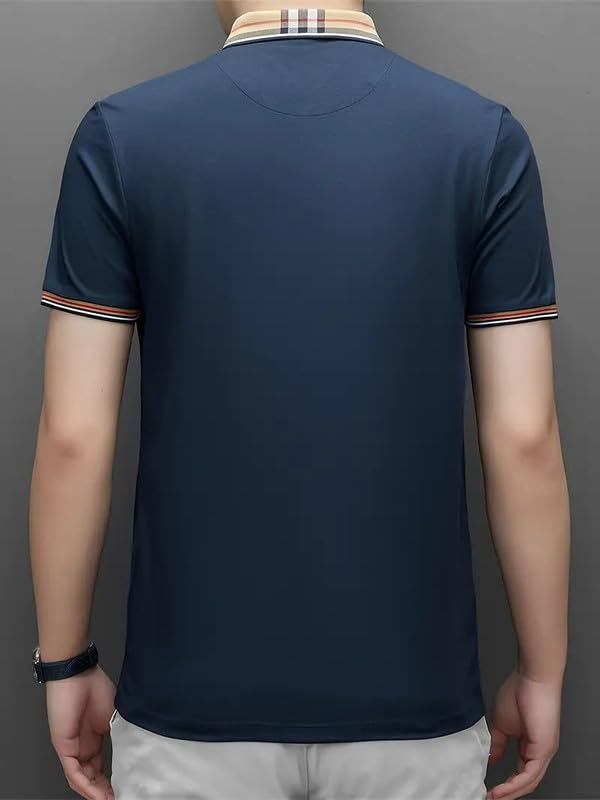 Image of Lymio Polo T Shirt for Men || T Shirt for Man || Collar T Shirt Style Men (Packs Also Available) (Polo-93-96)