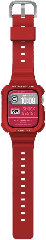 CASETiFY Bounce Odyssey Watch Band Compatible with Apple Watch - 40mm/41mm/44mm/45mm - Black/Silver/Bubble Gum/Electric Blue
