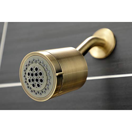 Robinet bain douche Serena bi-commande en laiton finition antique