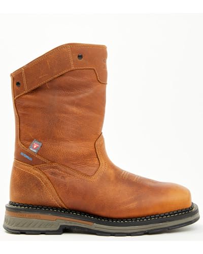 Cody James Men's 11" Waterproof Insulated Pull-On Work Boot Composite Toe - Bcjcws0w1452