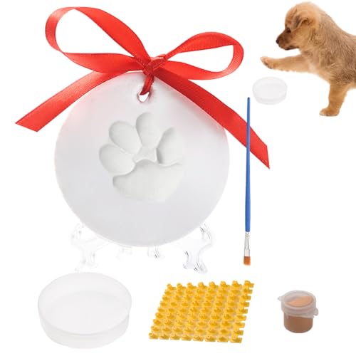 Dog Pawprint Ornament Kit - GAhCNC̋LOiAƑՂ̑|ybgACvbVZbgAK؂Ȍ̔LAȒPȃNtgvZXAϋv̂ȂŐfށAp[\iCYꂽybg