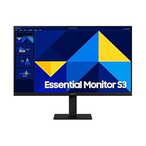 Samsung 24-inch FHD Flat Screen IPS Panel 5ms 100Hz Monitor with Eye-Saver Mode & Super Slim Design (LS24D300GANXZA) – [Canada Version](2025)