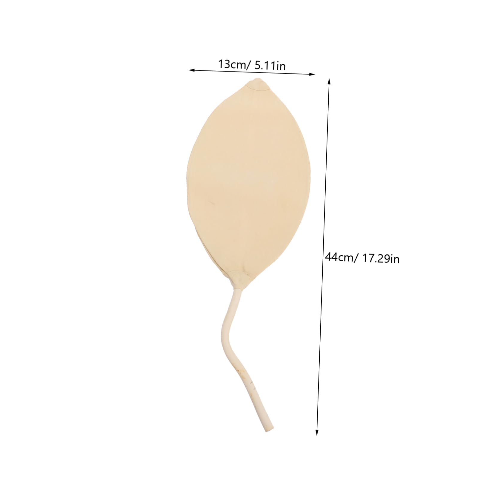 Luxshiny Vessie à Ballonnet en Caoutchouc pour Prélèvement de Gaz en Laboratoire et Haute Fiabilité Beige Texture Uniforme pour Usage Médical