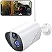 Produktbild PC750 Überwachungskamera Aussen, 1080P WLAN IP Kamera mit PIR Bewegungserkennung, Wasserdichter und Nachtsicht, 2.4Ghz WiFi Outdoor Bullet Kamera, kompatibel mit IOS/Android