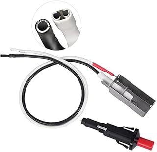 GasSaf Grill Igniter Kit Replacement for Weber 7510 Spirit E-210, Genesis E310/E320, Spirit 500/700, Gensis Silver B/C, Genesis Gold B/C, Platinum B/C, snap-in Style Push-Button igniter