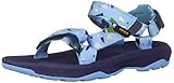  Teva Hurricane Xlt2 C\'s, Sandalia con Pulsera Unisex Niños, Azul (Terrazo Print Blue 796), 32 EU